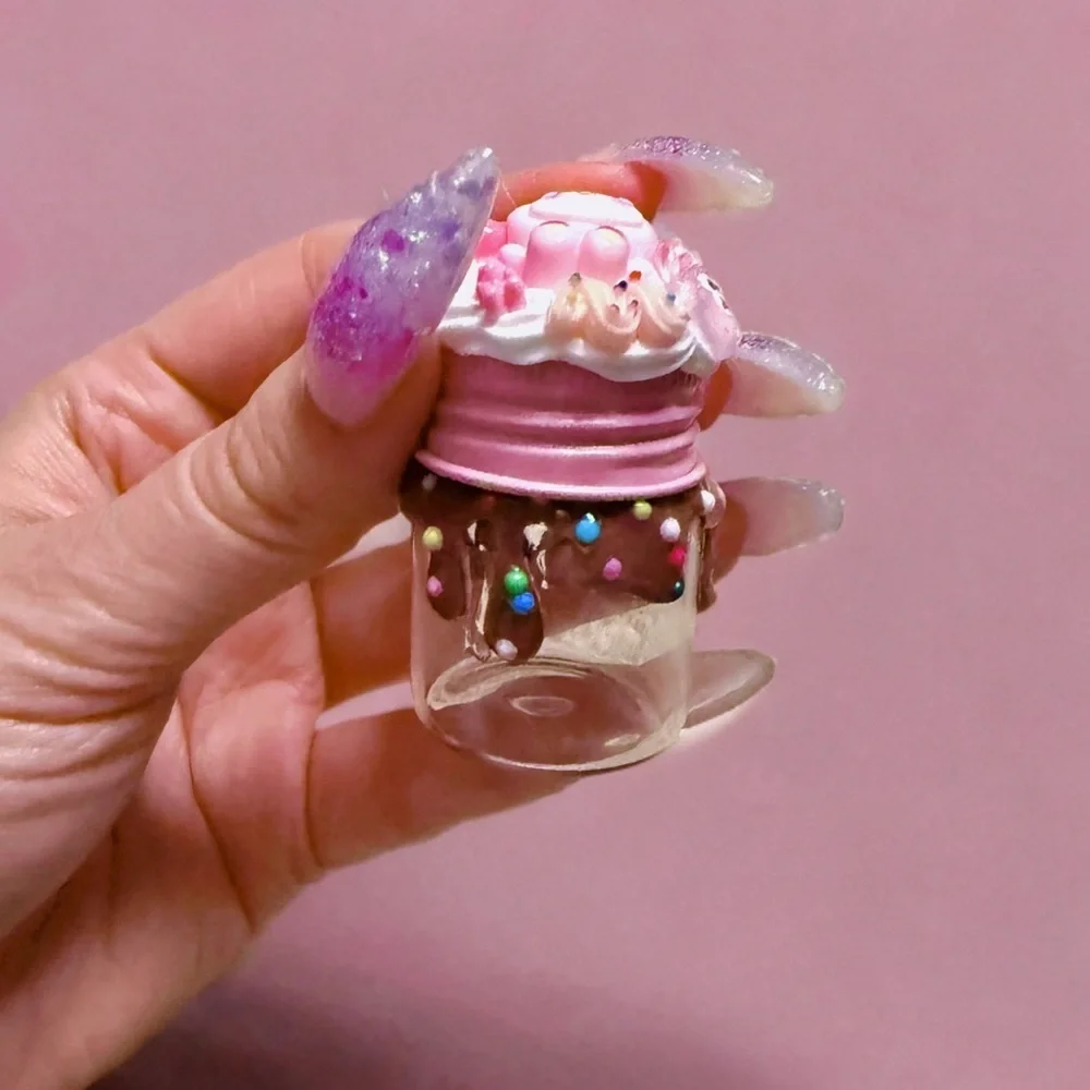 Decoden Mini Jar, My Melody Easter Cosplay Bunny, Choco Frosting Drip, Kawaii